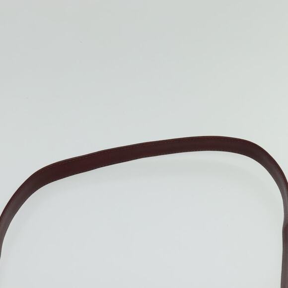 DIOR Trotter Canvas Shoulder Bag Red Gold - Picture 8 of 12